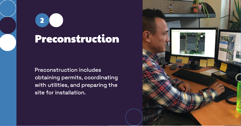 solar pre-construction process